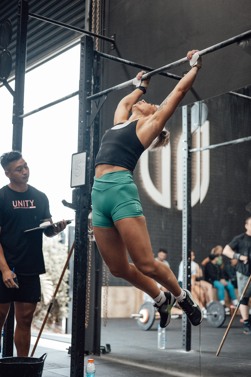 pull over exercise at Unity Health & Performance - CrossFit Tullamarine